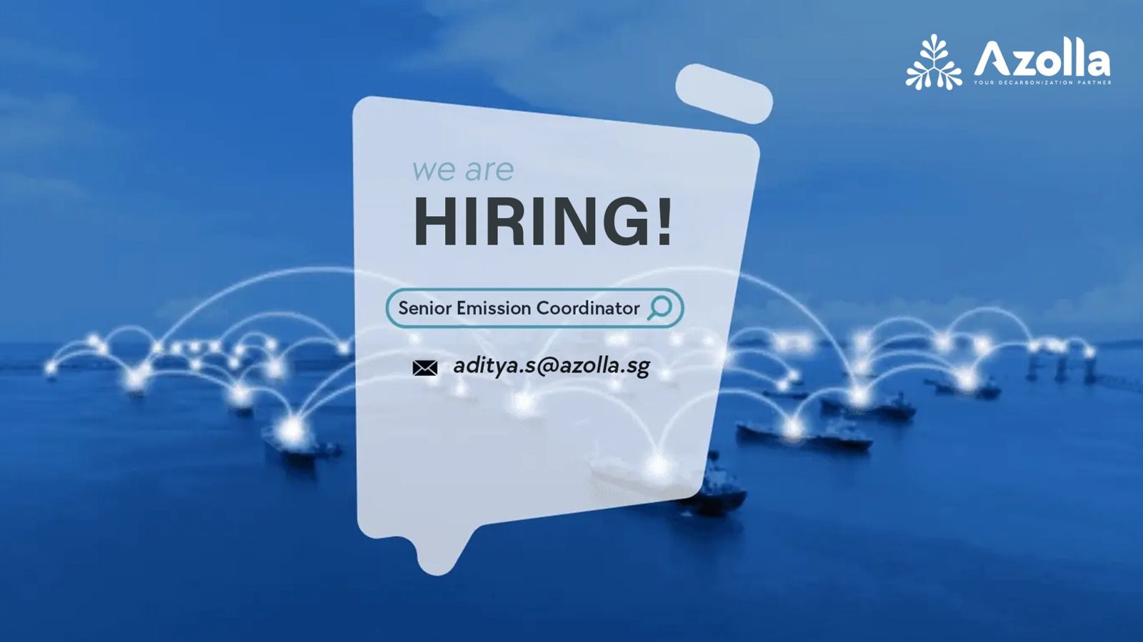 Azolla is hiring a senior emission coordinator 